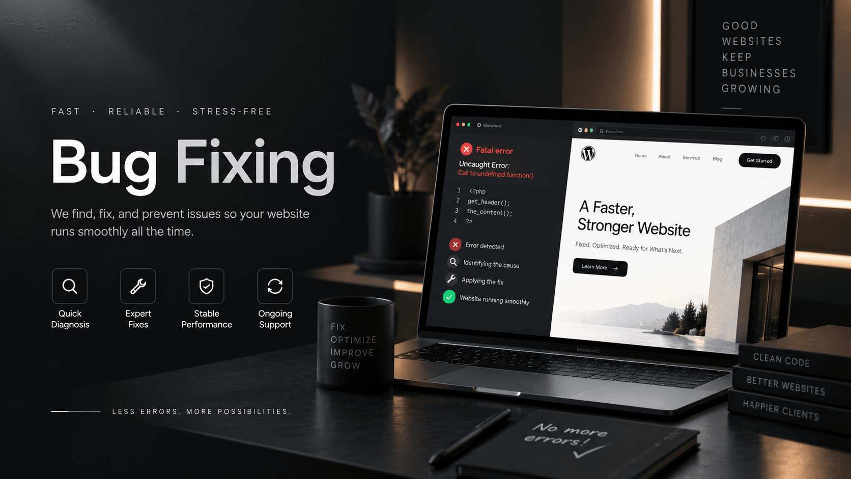 Bug Fixing work by BoldRik