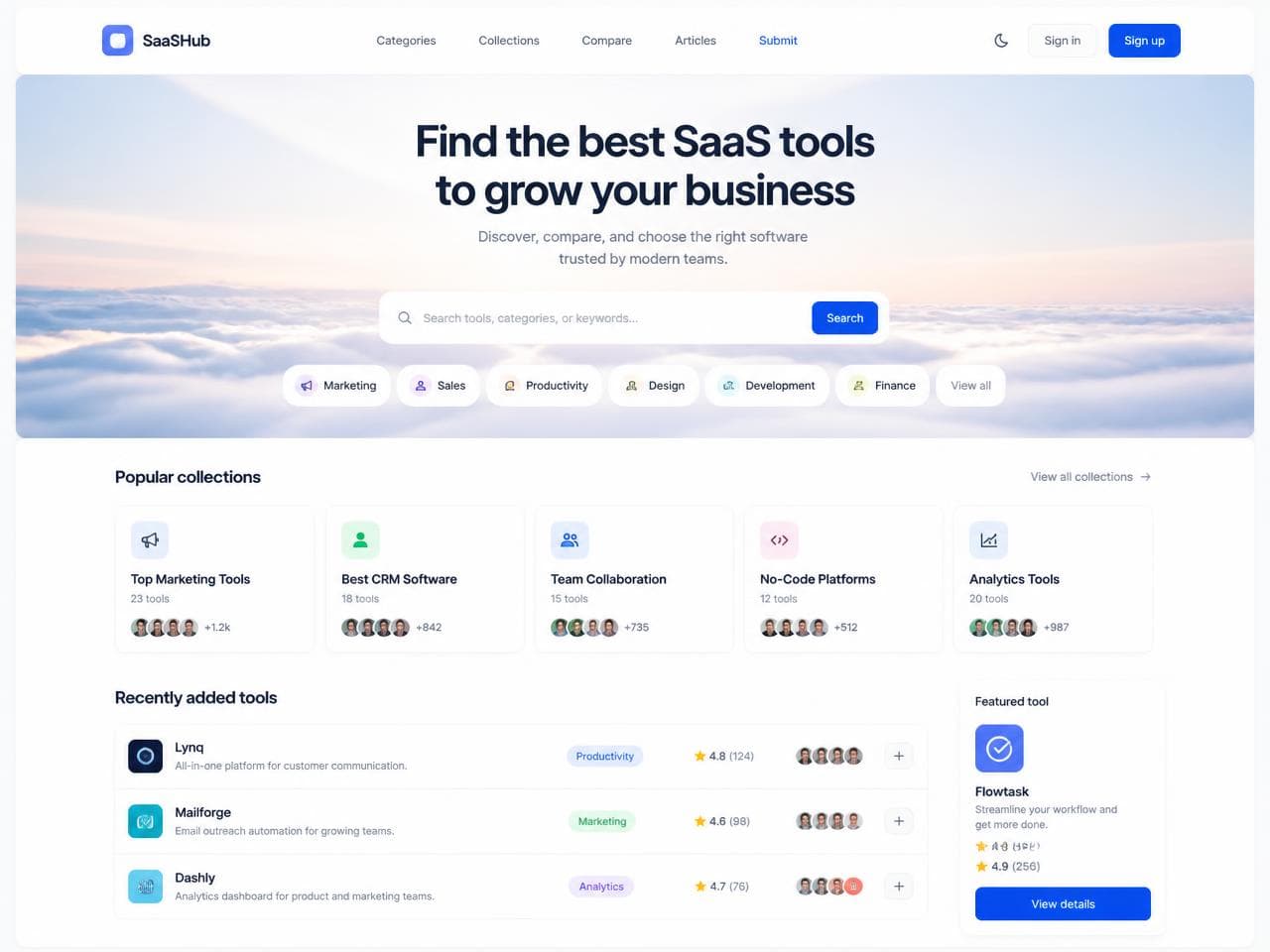 SaaS Websites work by BoldRik